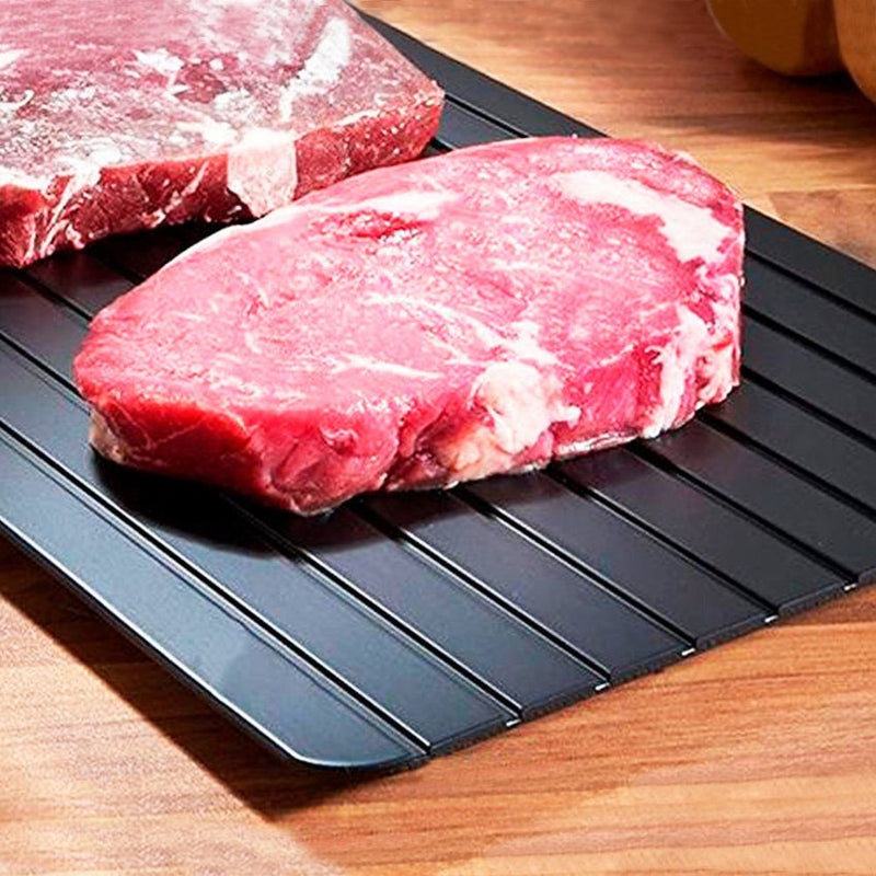 Tábua de Descongelar - 20 x 35 cm Tabua Para Descongelar Rápido Carne e Alimentos Magica Pratico