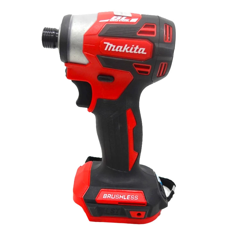 Makita-Brushless Motor furadeira elétrica top, DTD173, driver de impacto sem fio, 18V LXT BL, parafuso de madeira, T-Mode, 180 N · M, ferramentas elétricas recarregáveis