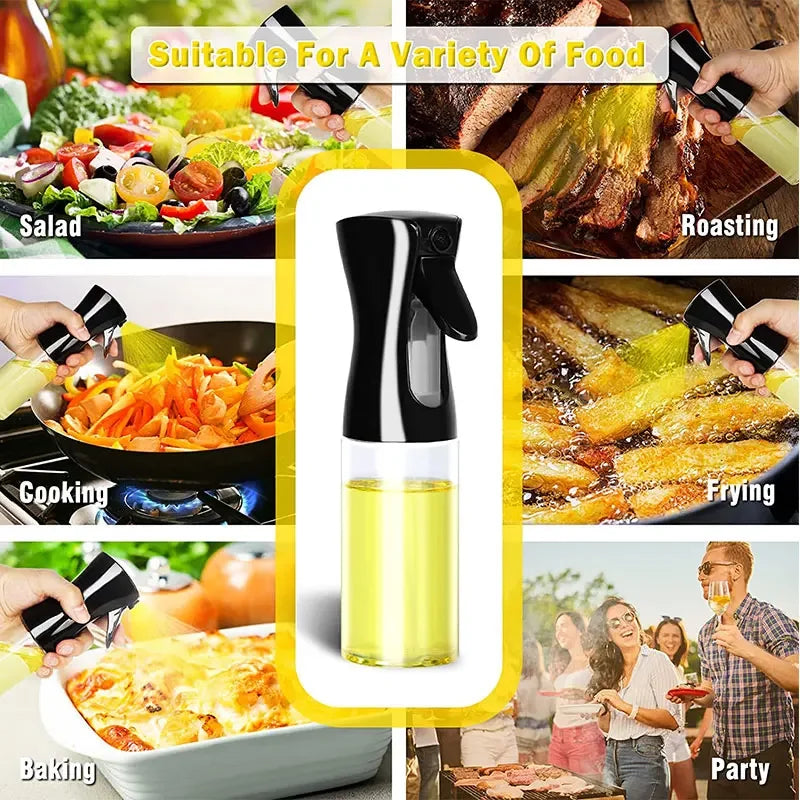 Garrafa TOP de pulverizador de óleo para churrasco cozinhar pulverizador de azeite cozinha cozimento pulverizador de óleo garrafa vazia vinagre dispensador de óleo 500ML