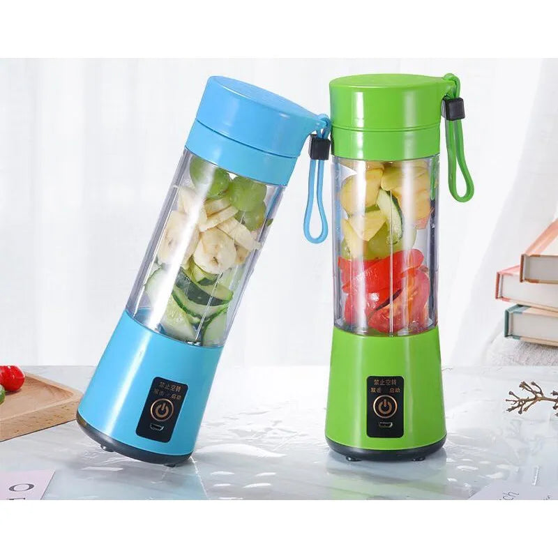 Mini Portable blender handheld top portable USB Cable 6 lamins