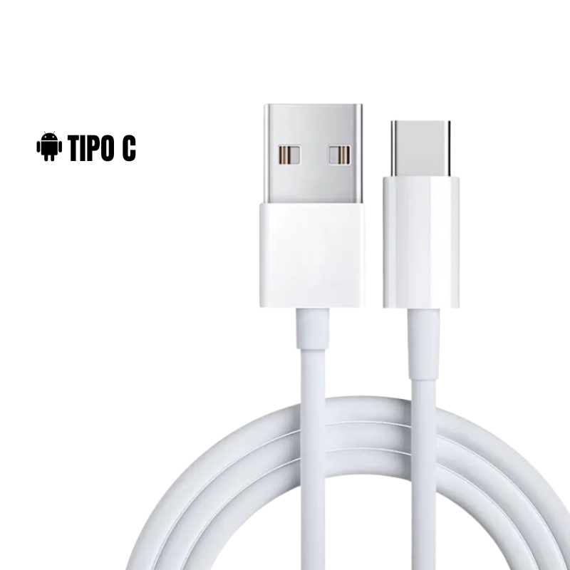 Cabo Carregador USB Tipo C Android – 2 Metros