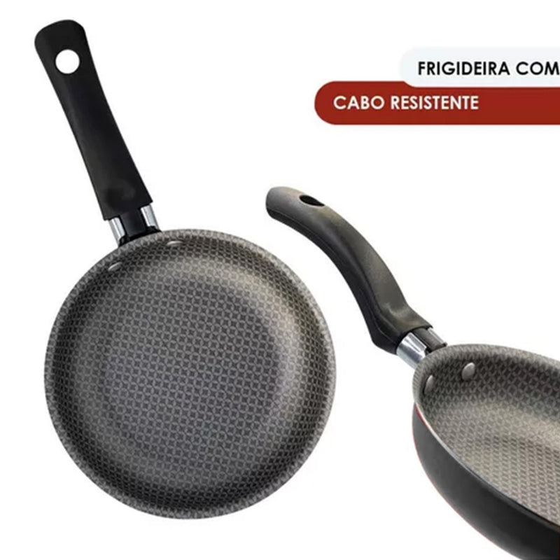 Frigideira Fritar Ovo Antiaderente Sem Oleo Alegrete 14Cm