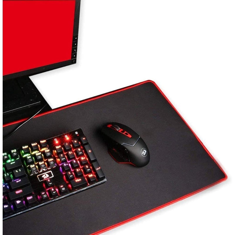 Mouse Pad Gamer Extra Grande 70x30cm Speed Antiderrapante Emborrachado Precisão Borda Costurada Antideslizante