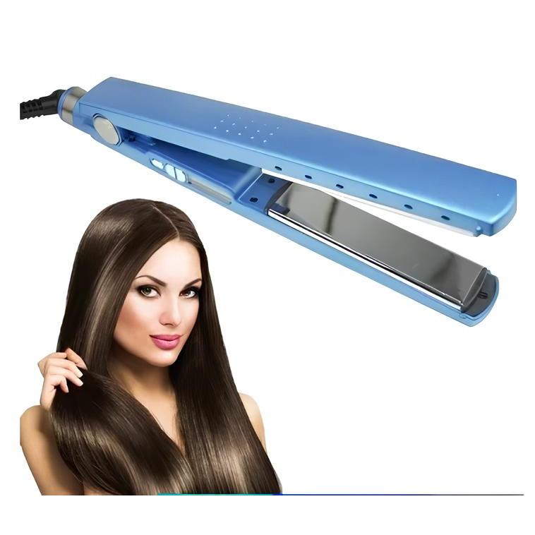 Prancha Chapinha de Cabelo Bivolt 110V/220V Nano Titanium