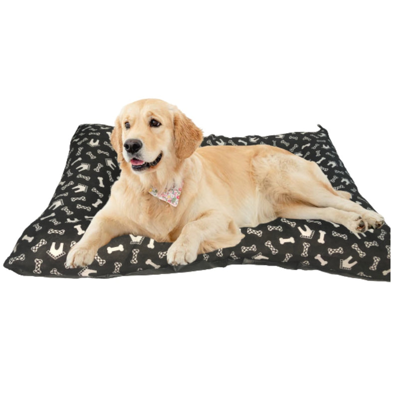 Cama Pet Grande Para Cães e Gatos Colchonete Pet 70x60 Com Zíper Colchonete Fundo Emborrachado